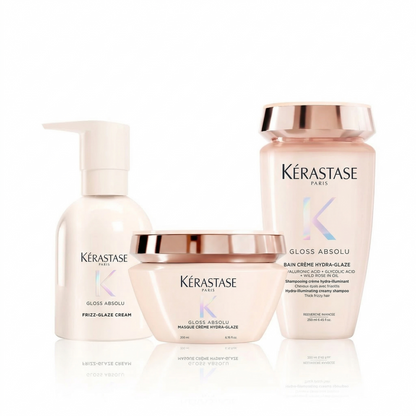 Gloss Absolu Bain Crème Hydra-Glaze Anti-Frizz bundle