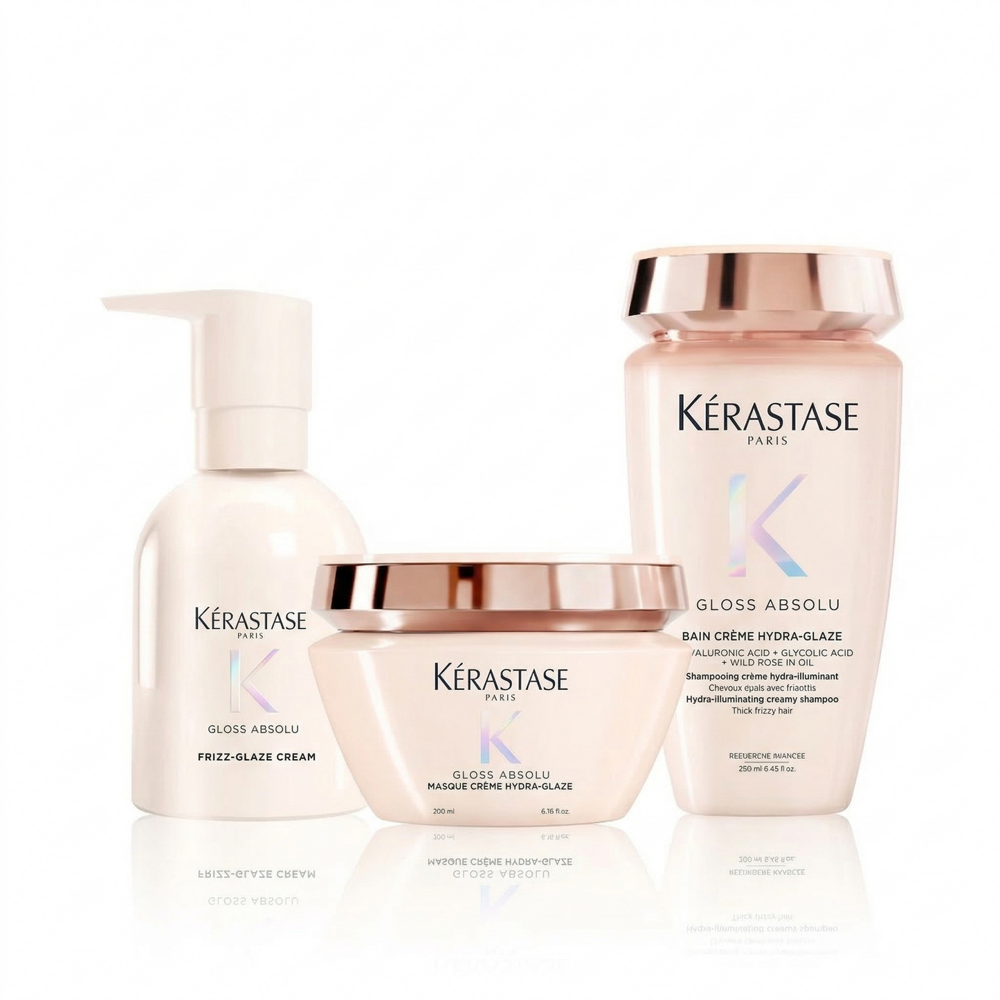 Gloss Absolu Bain Crème Hydra-Glaze Anti-Frizz bundle