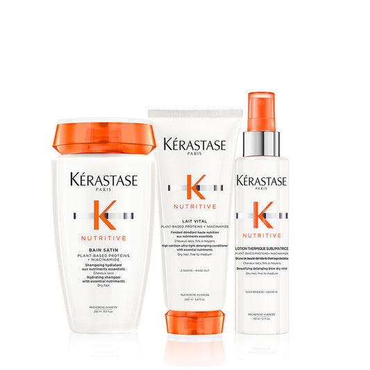Nutritive Fine to Medium Dry Hair Care bundle