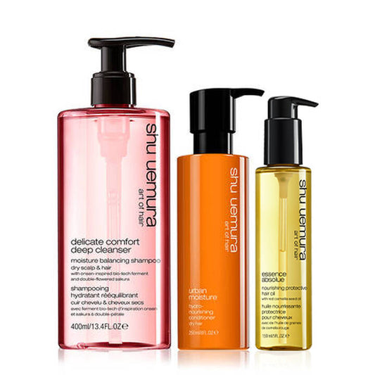 cleansing and hydrating bundle for dry hair