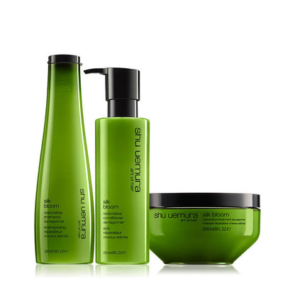 Silk Bloom damage hair care bundle
