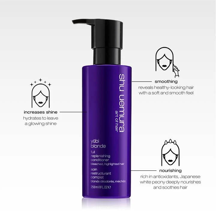 yūbi blonde neutral & cool haircare set